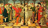 Christ Canvas Paintings - The Flagellation of Christ
